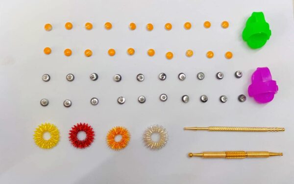 Sujok Therapy Kit-Byol Magnets 20pcs-Star Magnets 20pcs-Thum Jimmy 2pcs-Sujok Color Ring 4pcs-Jimmy Golden 1pcs-Jimmy Roller 1 pcs - Image 5