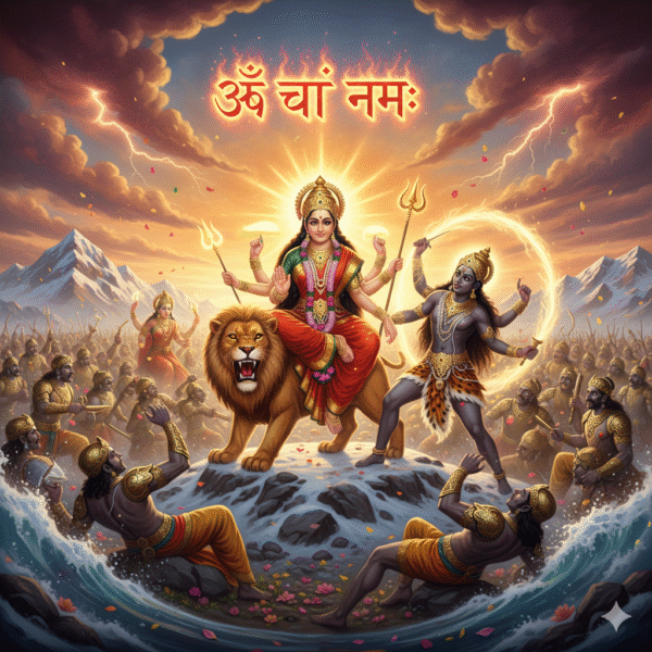 श्रीं एश्वर्याम कल्पान्त दुर्गासप्तसती बीज मंत्र रहस्यम एवं साधना एवं मानस पूजन 2025 Part 2 - Image 2