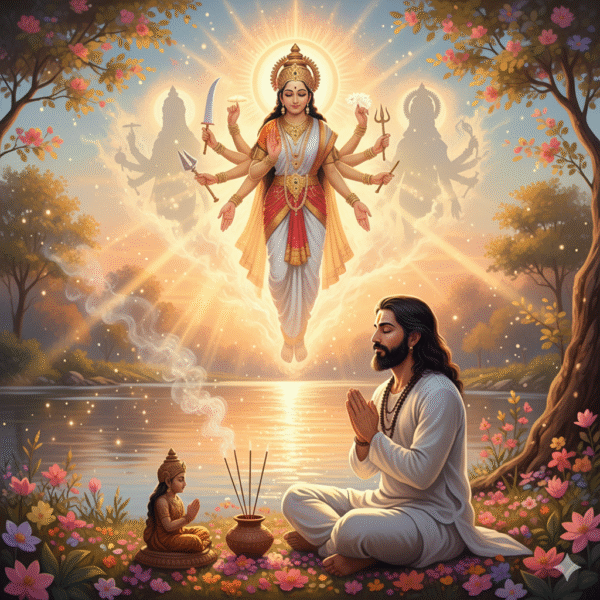 श्रीं एश्वर्याम कल्पान्त दुर्गासप्तसती बीज मंत्र रहस्यम एवं साधना एवं मानस पूजन 2025 Part 2 - Image 3