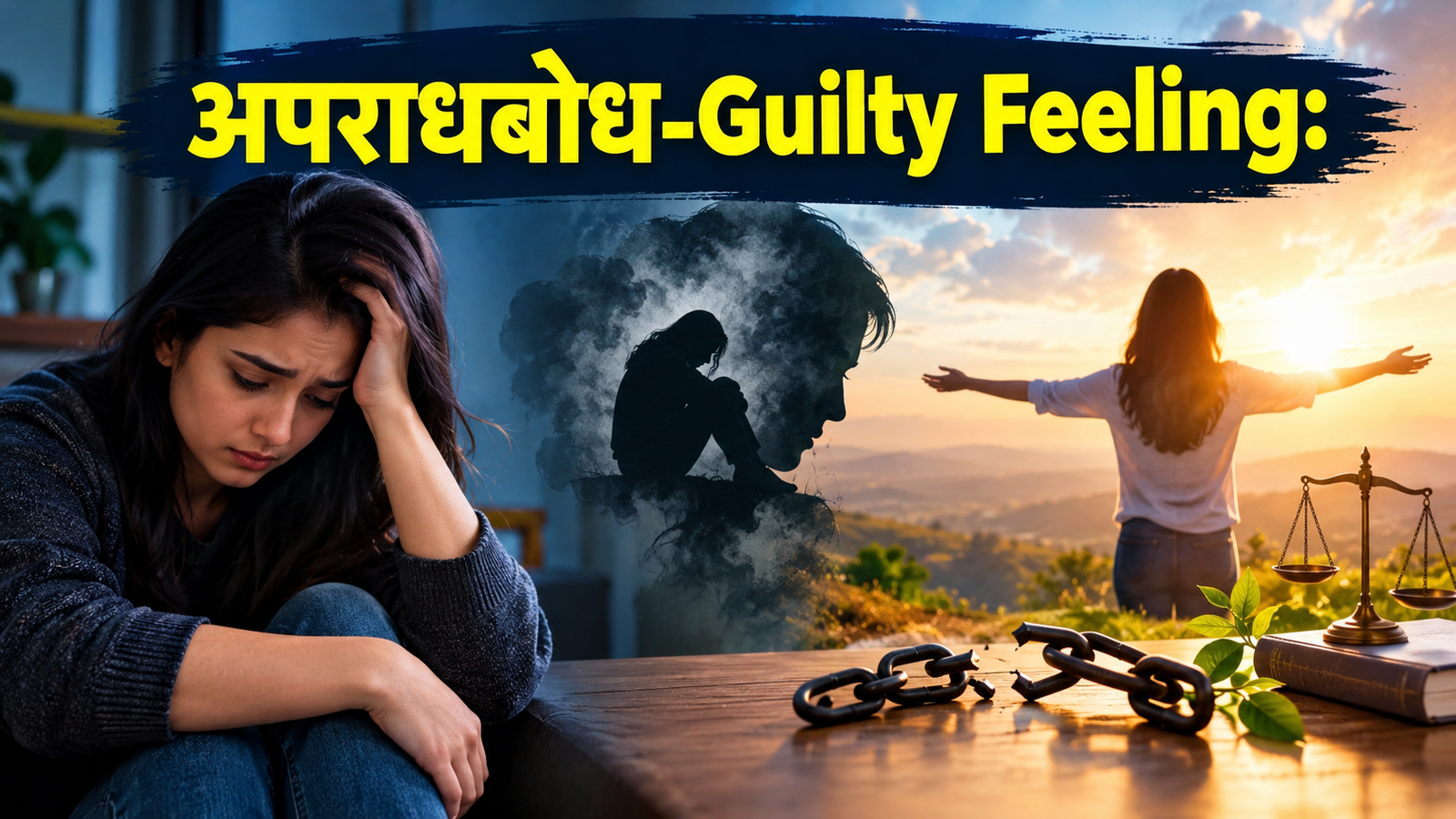 अपराधबोध-Guilty Feeling के कारण, लक्षण और इससे उबरने के व्यावहारिक उपाय