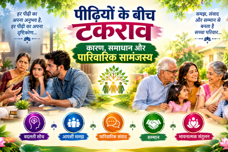 पीढ़ियों के बीच टकराव