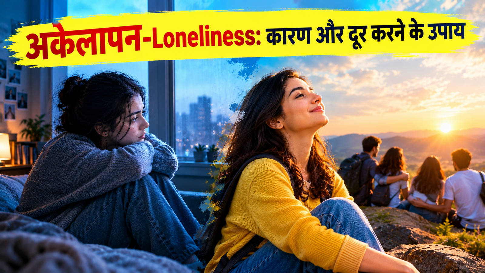 अकेलापन-Loneliness के कारण, लक्षण और अकेलेपन से उबरने के व्यावहारिक उपाय