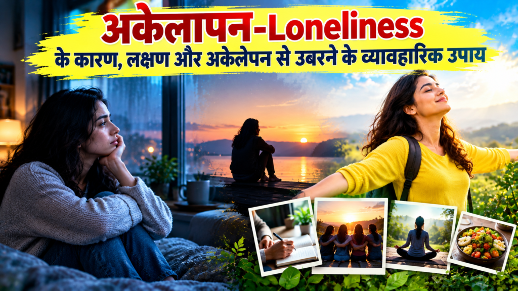 अकेलापन-Loneliness के कारण, लक्षण और अकेलेपन से उबरने के व्यावहारिक उपाय