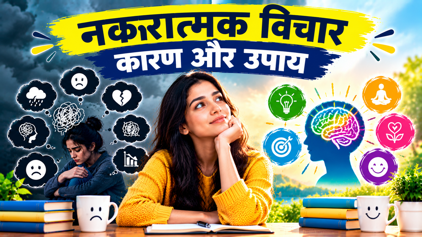 नकारात्मक विचार-Negative Thoughts को समझने और उनसे निपटने के व्यावहारिक उपाय